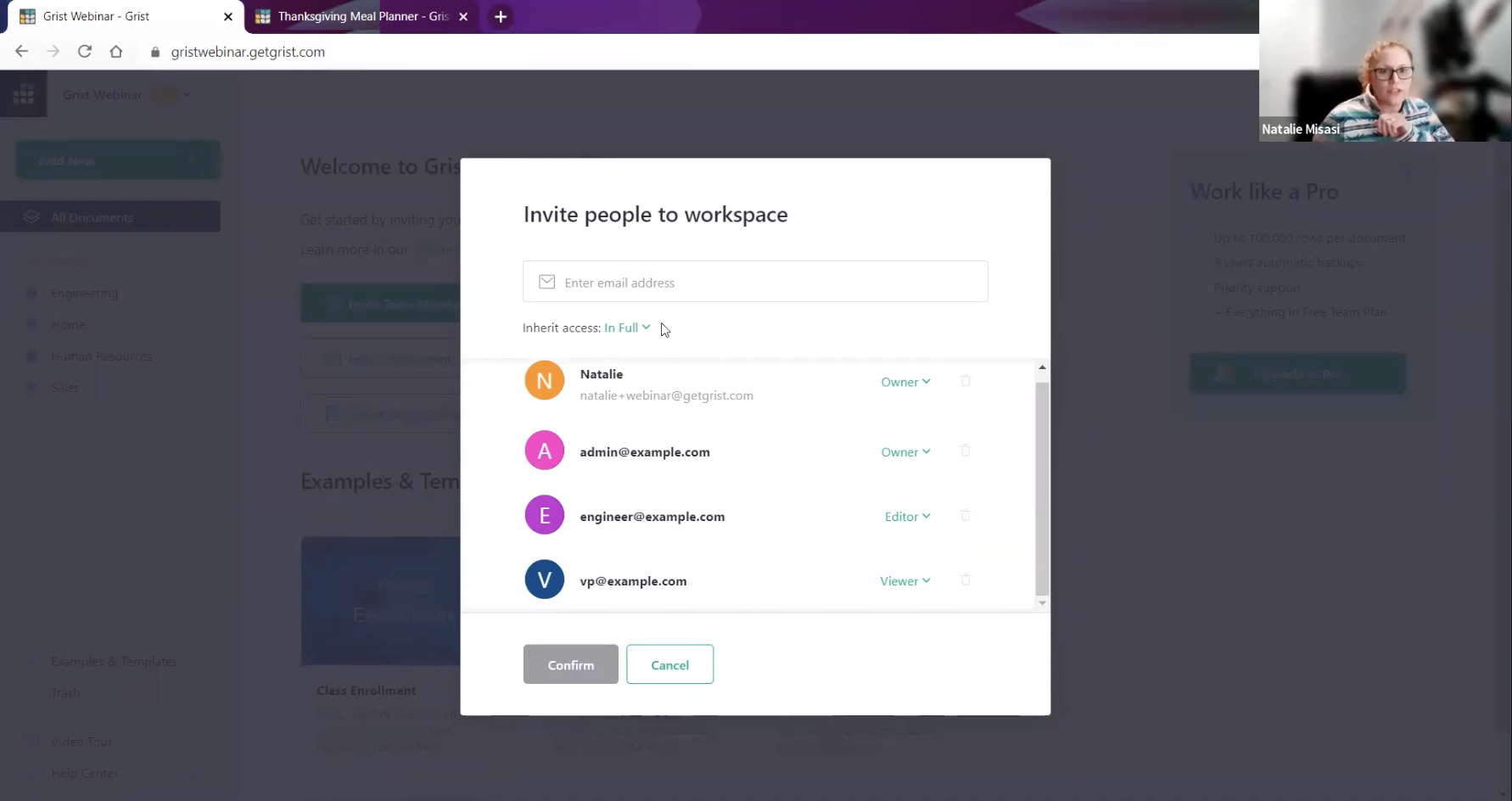 Grist Webinar Team Sites
