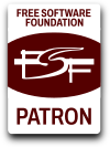 FSF Patron badge