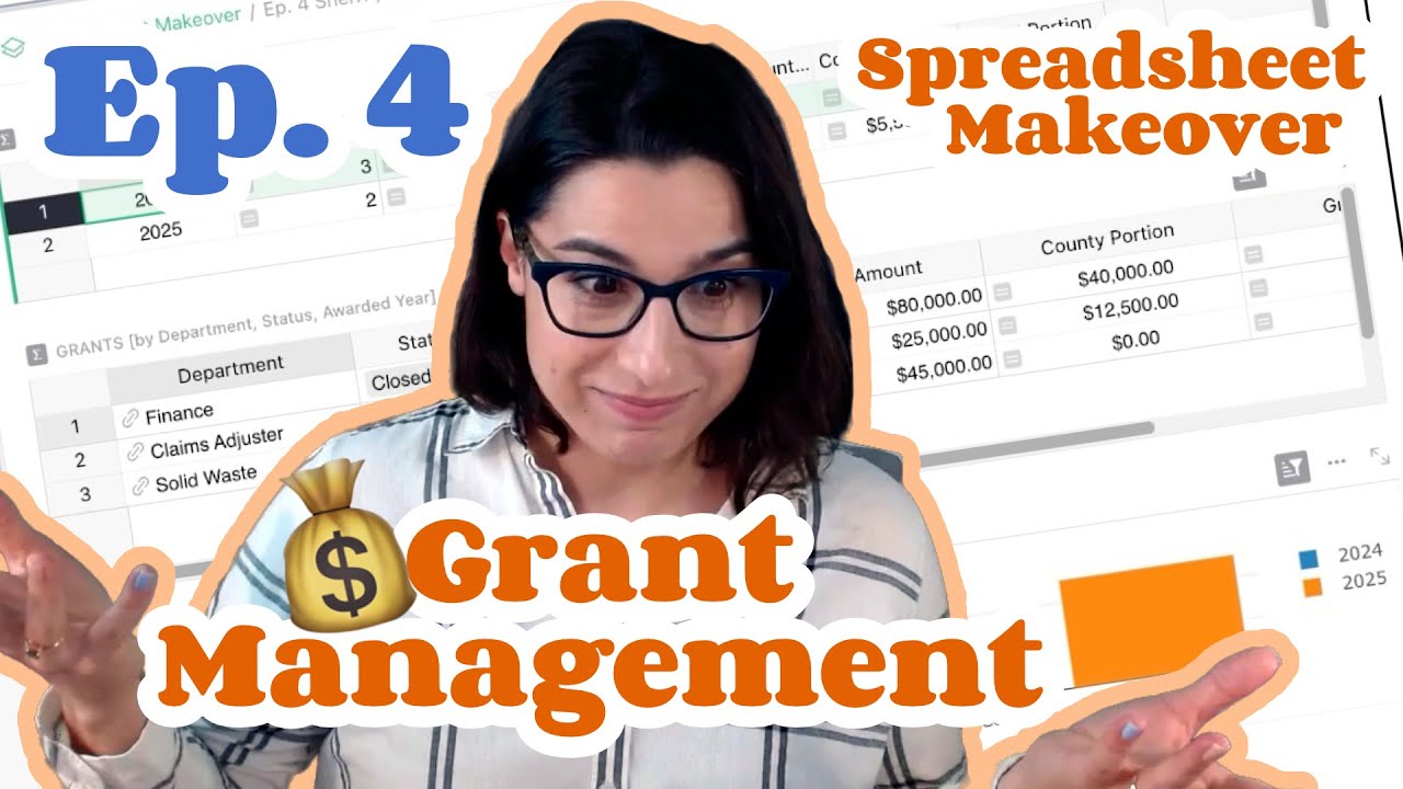 thumbnail for spreadsheet makeover episode 4