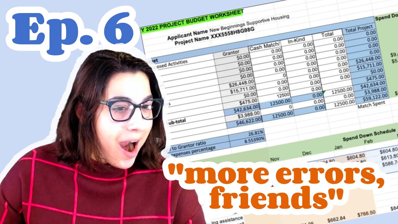 thumbnail for spreadsheet makeover episode 6
