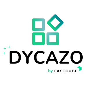 Dycazo (a brand of Fastcube) logo